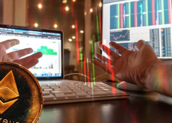 ¿Cómo seguirá el precio de ETH? Composición por CriptoNoticias. stevanovicigor / elements.envato.com; Jcomp / elements.envato.com; twenty20photos / elements.envato.com.