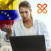 Venezolanos prohibido cuentas notificación