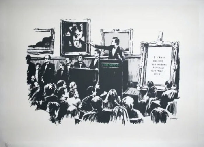 tokens coleccionables arte banksy