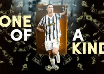 NFT coleccionable futbol cristiano ronaldo Sorare