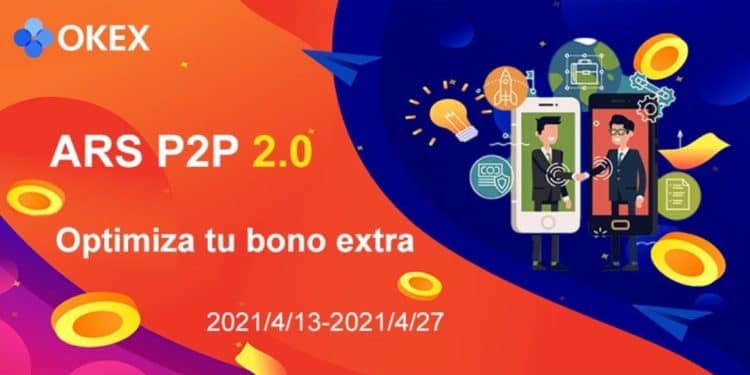 Telefonos moviles rodeados de criptomonedas