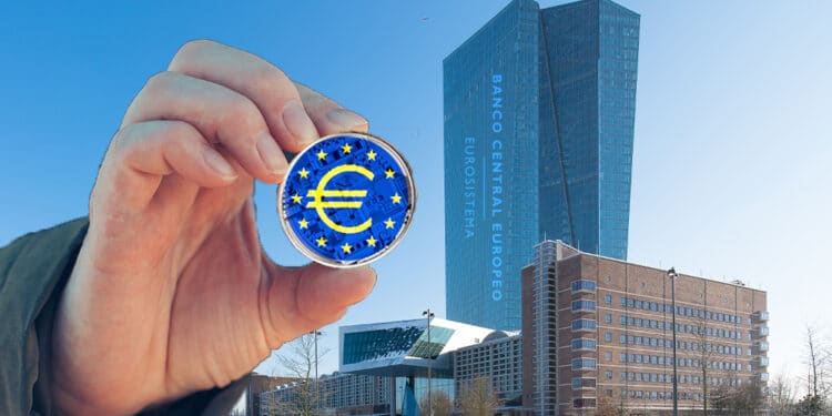Edificio BCE y Euro Digital.