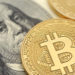 Bitcoin y sobre dólar.