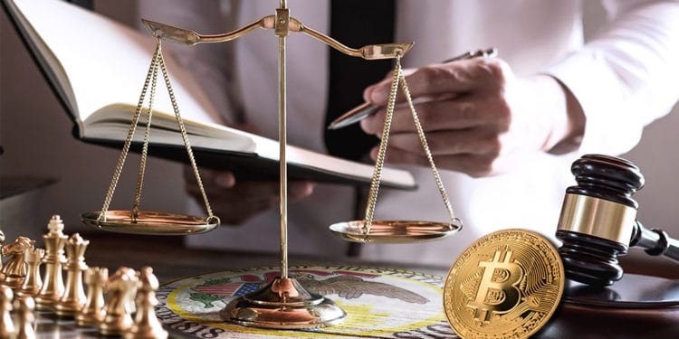 El estado de Illinois avanza en la carrera por aceptar bitcoin y otras criptomonedas en Estados Unidos. Composición por CriptoNoticias. LightFieldStudios / elements.envato.com; Illinois Secretary of State / wikipedia.org; twenty20photos / elements.envato.com.