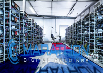 instalación granja minería bitcoin texas marathon holdings