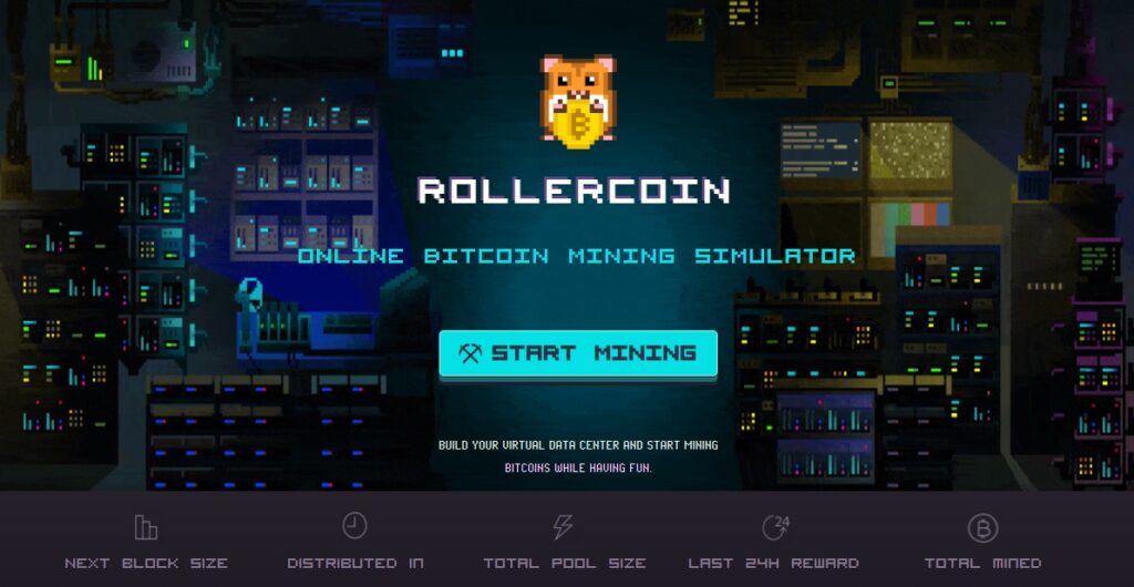 RollerCoin - simulador de minería de bitcoin - ganar criptomonedas