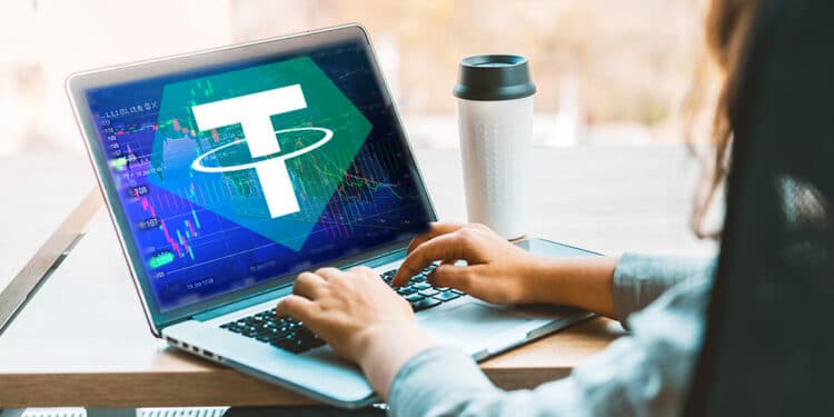 Tether y gráficos en pantalla.