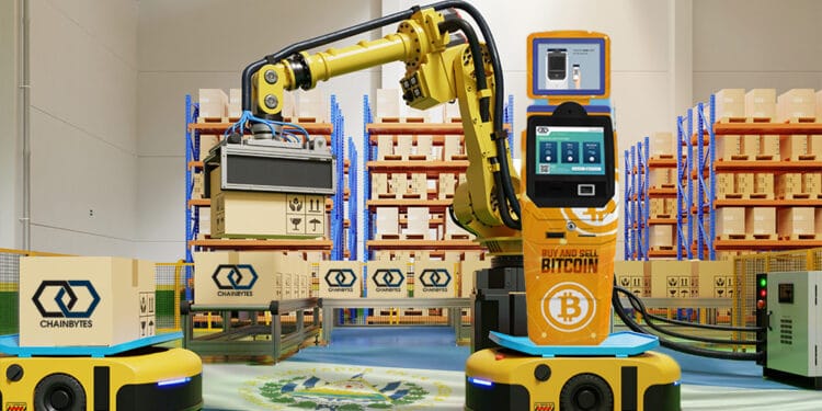 Fábrica de Chainbytes.