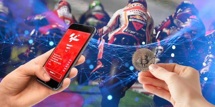 Moto GP, bitcoin y teléfono con token en Bitci.