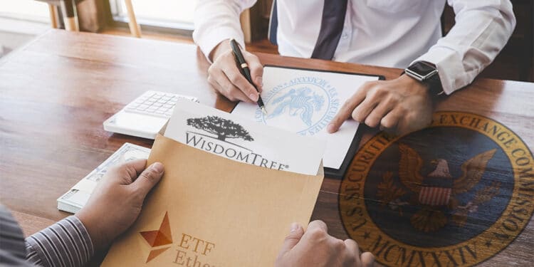 solicitud etf etheruem SEC Wisdom Tree EE UU