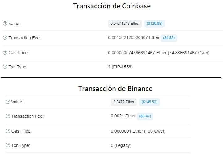 binance-paga-mayores-tarifas-transaccion-coinbase