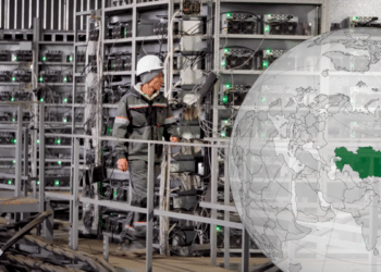 Ante el auge de la minería de bitcoin que actualmente existe en Kazajistán, la asociación de mineros de la región plantea soluciones para manejarse con cautela. Fuente: Captura pantalla YouTube/RTS Info.