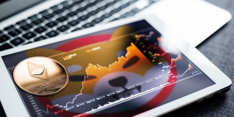 Ya no son los NFT, sino el volumen de comercio de Shiba Inu lo que está detrás de las altas comisiones por transacción en Ethereum. Composición por CriptoNoticias. rthanuthattaphong / elements.envato.com; Shiba Inu / cryptologos.cc; leungchopan / elements.envato.com.