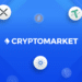 Pancarta promocional de CryptoMarket.