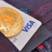 Visa y BTC.