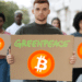 Protesta Greenpeace anti BTC.