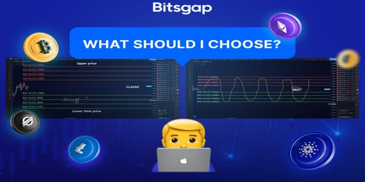Pancarta promocional de Bitsgap