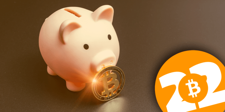 Ahorro en BTC en Bitcoin Conference 2022.