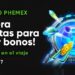 Pancarta promocional del evento de Phemex