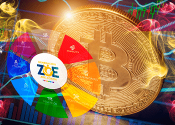 Bitcoin, Generación ZOE, bandera Venezuela y España.