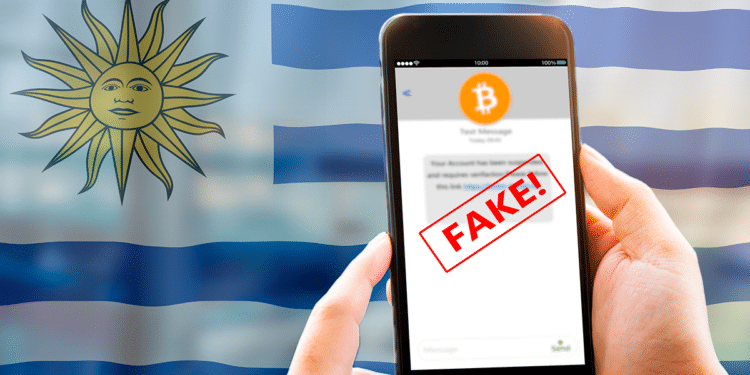 Estafas con criptomonedas en Uruguay.