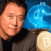 Kiyosaki con bitcoin y dólar digital.