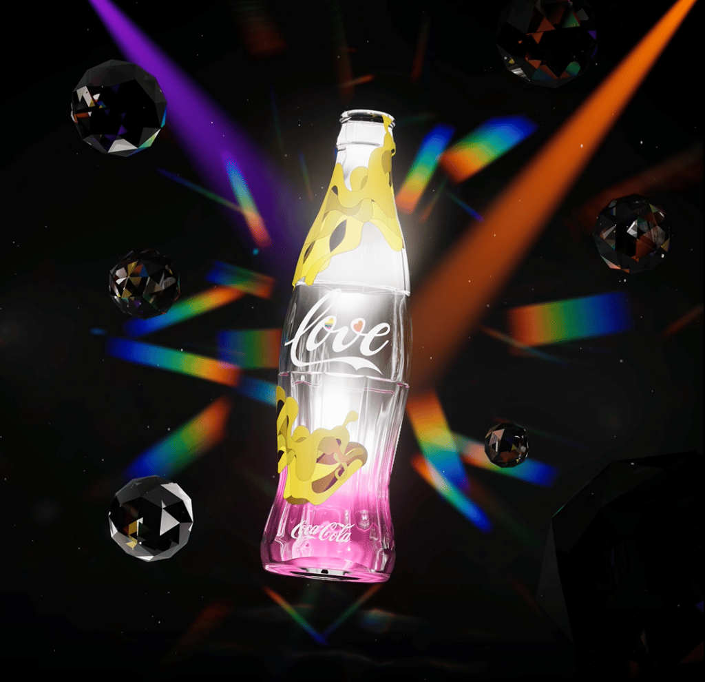 NFT de la "Pride Collection" de Coca Cola.