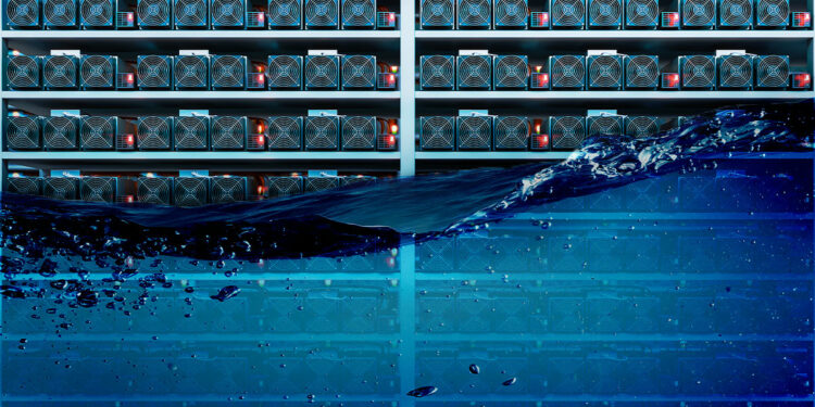 refrigeracion liquida para mineros de criptomonedas