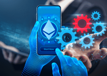 ethOS es un sistema operativo que permite utilizar aplicaciones descentralizadas de Ethereum de forma nativa en el teléfono celular. Composición por CriptoNoticias. Fuente: pngegg.com / iuriimotov ; ProstoSvet / stock.adobe.com.