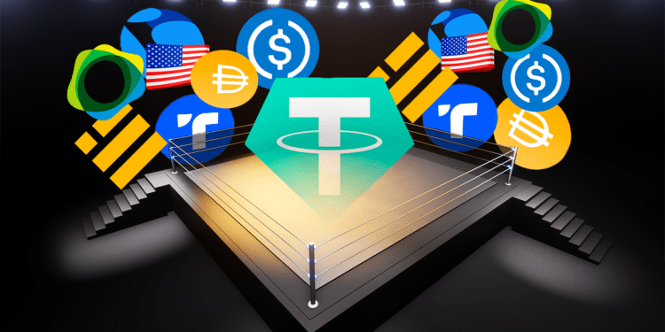 usdt de thether domina el mercado de las stablecoins