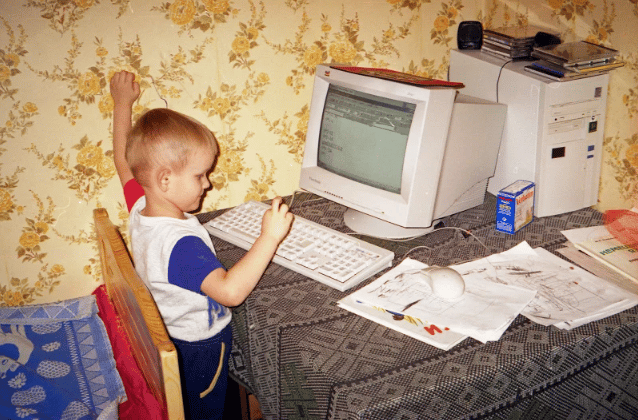 vitalik buterin de niño