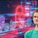 Vitalik Buterin, web3.0 y candado que representa seguridad.