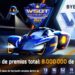 Vehículo de carrera con logos de Bybit y del WSOT detrás