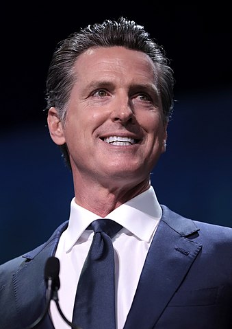  gobernador de California, Gavin Newsom