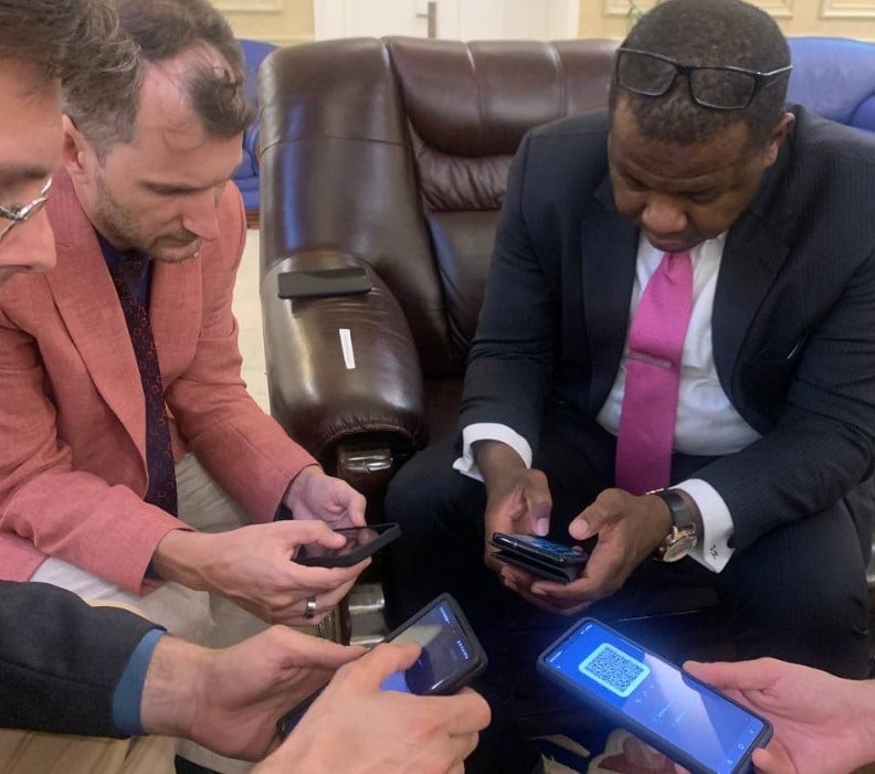 Delegación de Bitcoin en la República Centroafricana