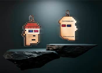 Pendientes CryptoPunk de Tiffany.