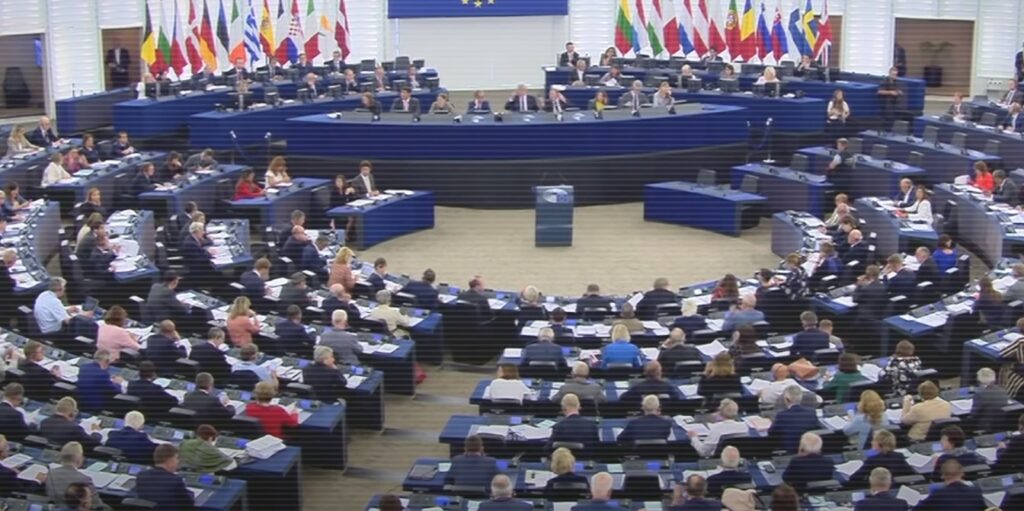 parlamento europeo reunido