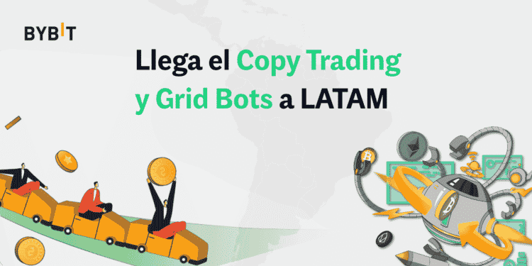 Dibujo de un pulpo robot atrapando criptomonedas y un trencito