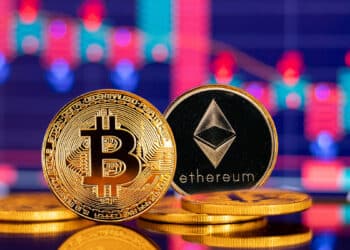 Bitcoin y Ethereum en el mercado bajista.