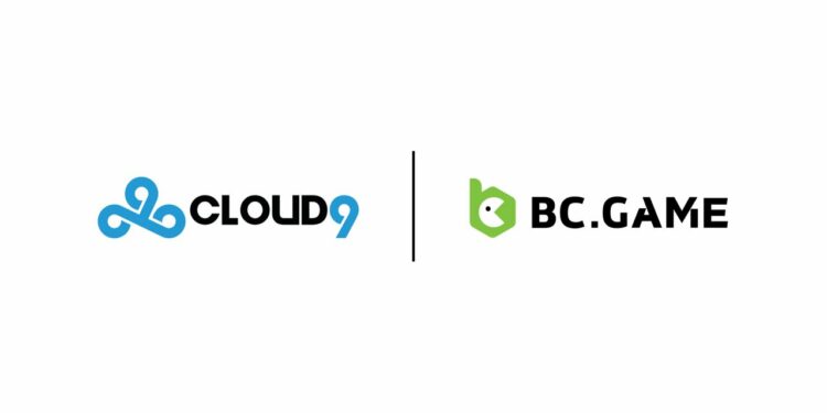 Logos de BC.Game y Cloud9