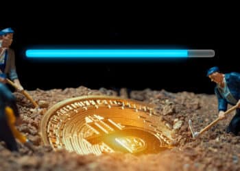 Minería de bitcoin.