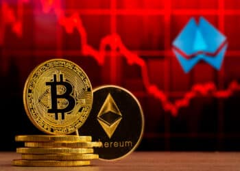 Bitcoin y ethereum en el mercado bajista acompañados del merge.