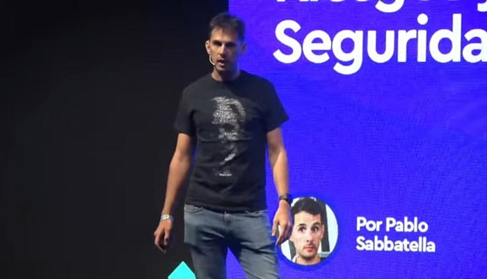 Pablo Sabbatella durante la ETH Latam 2022