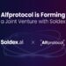 Pancarta promocional de la fusión de AlfProtocol y Soldex
