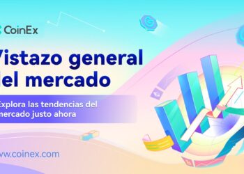 Pancarta promocional de CoinEx.