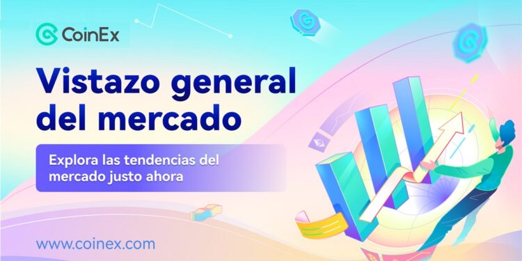 Pancarta promocional de CoinEx.