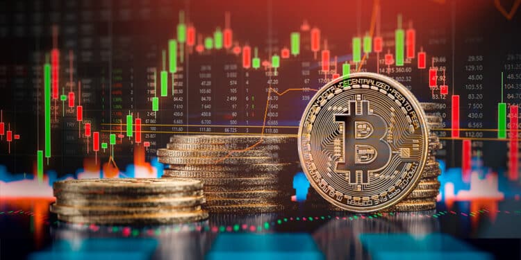 Bitcoin en el mercado.