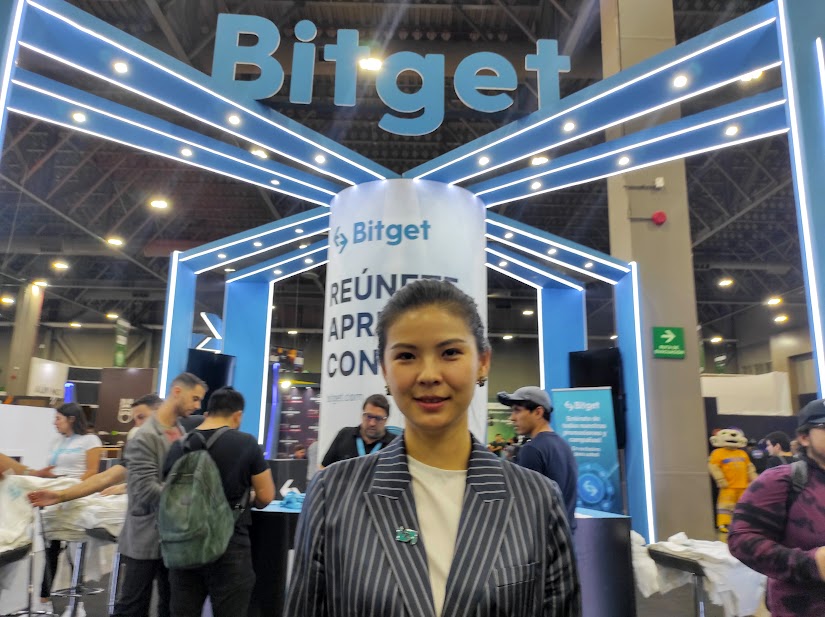 Gracy Chen de Bitget en Blockchain Land