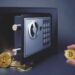 Caja fuerte con bitcoin.