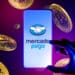 Mercado pago junto a bitcoins.